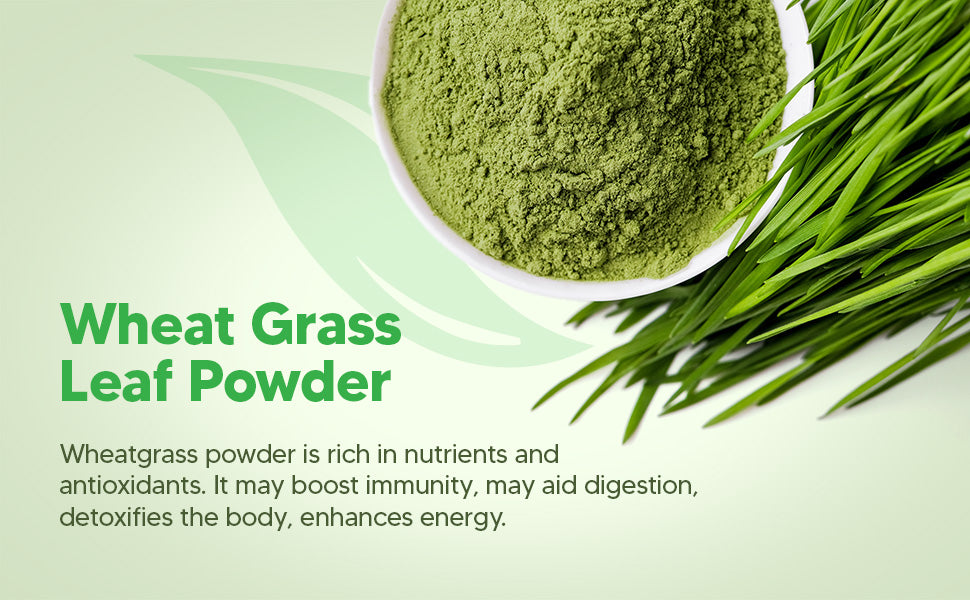 Wheat Grass Powder 200g - Triticum Aestivum — feature 2