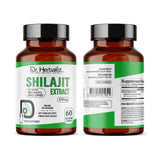 Shilajit Capsules - Purified Himalayan with Fulvic Acid | No Sticky Resin view 3